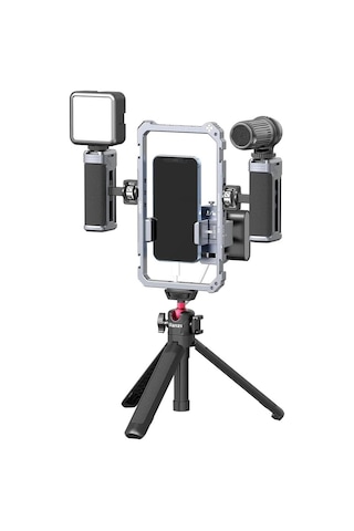 Ulanzi Telefonlar Için Üniversal Vlog Metal Cage Çerçeve