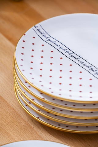 Acar Feel Good 6 Lı Pasta Tabağı Seti - 19 CM