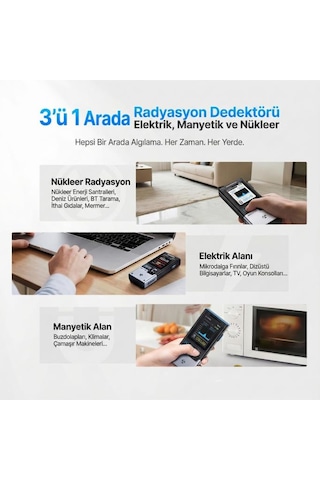 Fnırsı Gc-03 Çok Fonksiyonlu Radyasyon Dedektörü