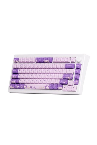 Akko MOD 007 HE PC Purple Melody Hall Effect Cream Yellow Magnetic Switch RGB Mekanik Oyuncu Klavye