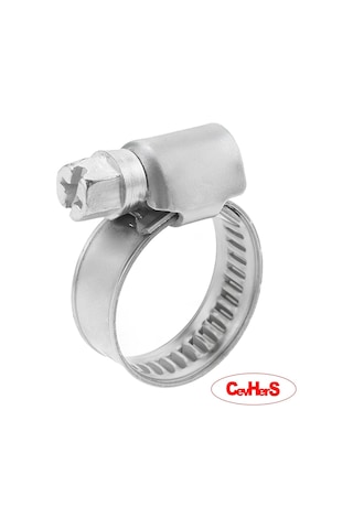 13x19mm Paslanmaz Çelik Hortum Boru Tesisat Kelepçesi 1 Adet