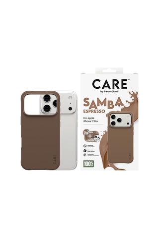Care By Panzerglass Fashionable Apple Uyumlu iPhone 17 Pro Samba Espresso Magsafe Kılıf