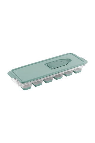 12 Hazneli Bas Çıkar Buzluk & Buz Kabı Beyaz Beyaz