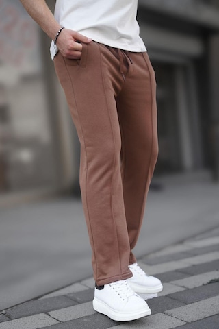 Madmext Kahvengi Açık Paça Erkek Eşofman Altı 6515-kahverengi Kahverengi