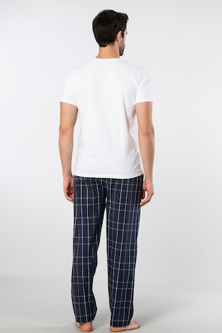 Cacharel Erkek Dokuma Pijama Takımı 2238/lacivert 6 Lacivert
