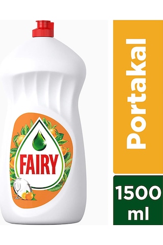 Fairy Sıvı Bulaşık Deterjanı Portakal Kokulu 1500 ML