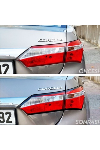 Grafıcar - Toyota Corolla E160 Stop Çerçeve Stıcker