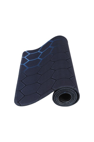 Kaymaz Kauçuk Kumaş Yüzey Oyunu Mouse Mat Klavye Pedi, Boyut: 60 X 30 X 0.2cm Mavi Petek