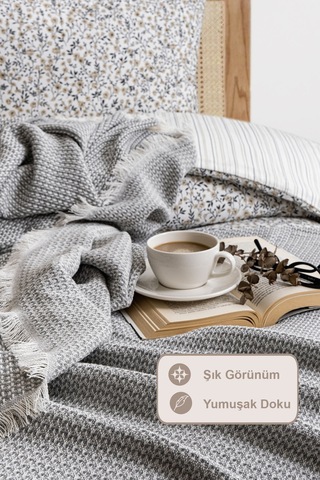 Elart Julia Pike Çift Kişilik Gri