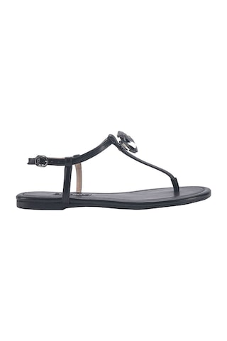 Nine West Artemıs 3fx Siyah Kadın Düz Sandalet 000000000101337403 Siyah