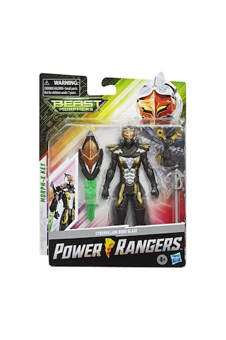 Power Rangers Beast Morphers Cybervillain Robo Blaze Figür E7829