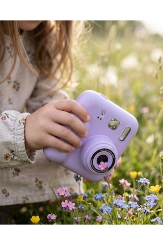 Mini Çocuk Kamerası Fotoğraf Video Çekim 4 Rulo Kağıt Ve 5 Kalem li
