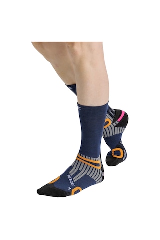 X-bıonıc X-bionic X-socks Hike Anatomix Merino Crew Unisex Çorap Hm00 Siyah