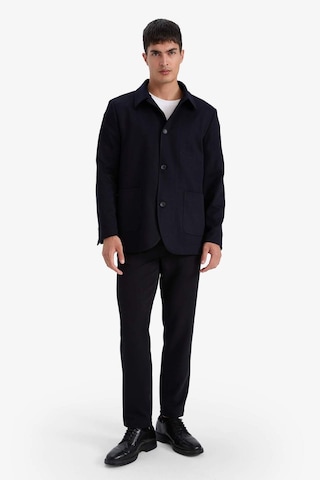 Defacto Regular Fit Polo Yaka Blazer Ceket G3832ax25wnnv82 Lacivert-nv82