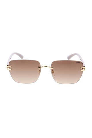 Hawk Hw2299-02 58 Unisex Güneş Gözlüğü Kahverengi