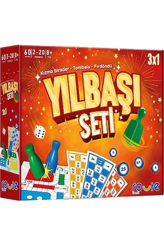 Kızma Birader -Tombala - Fırdöndü Yılbaşı Seti