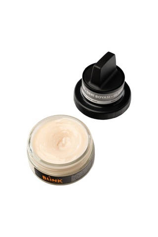 Lexroo Blink Shoe Cream, Deri Ayakkabı Boyası, Renksiz, Naturel,