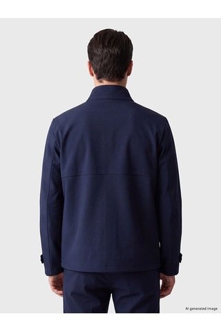 Lcwaıkıkı Classic Lacivert Regular Fit Dik Yaka Erkek Ceket