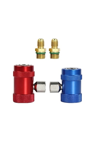 Novahub Araba Ac R1234yf Klima 90 Derece Hızlı Bağlantı Modülü