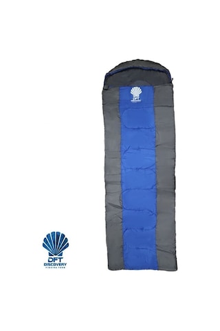 Dft Düz-başlık 190+30x75cm Gri 0 Uyku Tulumu Gri