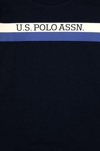 U.S. Polo Assn. Erkek Çocuk Lacivert Basic Bisiklet Yaka Sweatshirt 50313994-VR033