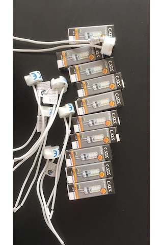 10 Adet Cata Ct9262 G4 Duy İğne Bacak İnce Bacak Ampul Duyu 12X50