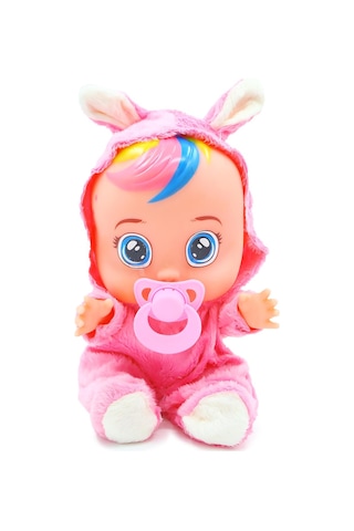 Mavi Beyaz Pembe Konuşan Et Bebek