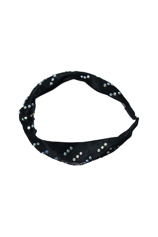 Taç 2 Li Saten Taşlı Set Kahverengi