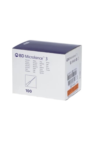 Bd Microlance Turuncu İğne Ucu 25G 100 Adet