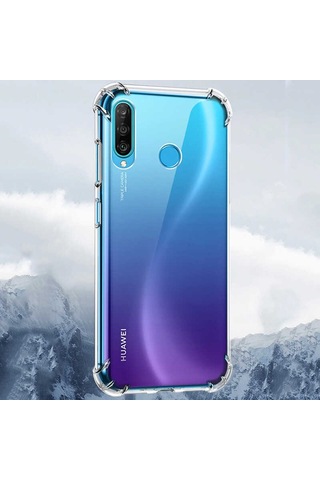 Huawei P40 Lite E Kilif Seffaf Nitro Anti Shock Kapak 433127491