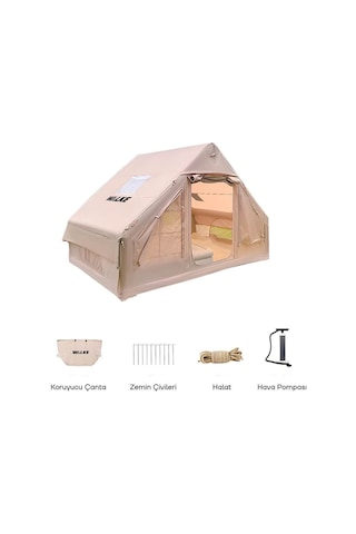 Luxury 12 Metrekare Dayanıklı 4 mevsim Şişme Çadır