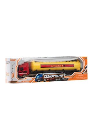 Express Wheels Transporter Die Cast Tanker Kamyon Kırmızı