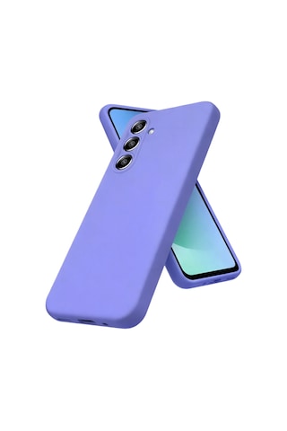 Samsung Galaxy Uyumlu S26 Fe First Silikon - Lila Diğer