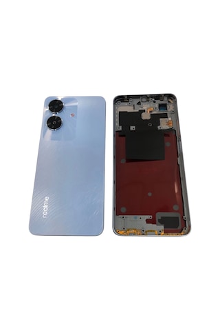 Realme Note 60 Rmx3933 Kasa Arka Kapak Pil Kapağı Siyah