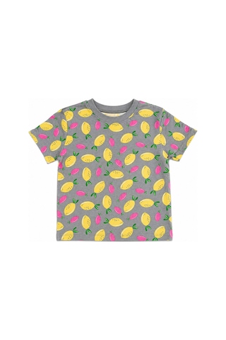 Beniizle Kız Çocuk Pijama Takımı Gri