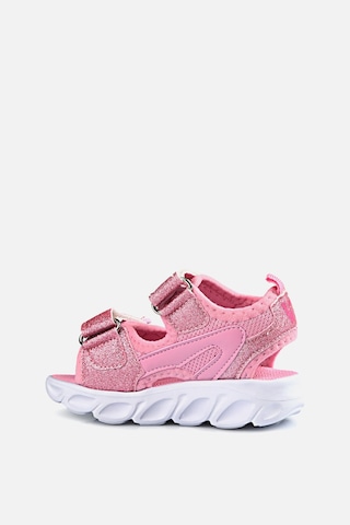 Vicco Roy Işıklı Kız Okul Öncesi Pembe Sandalet Pembe