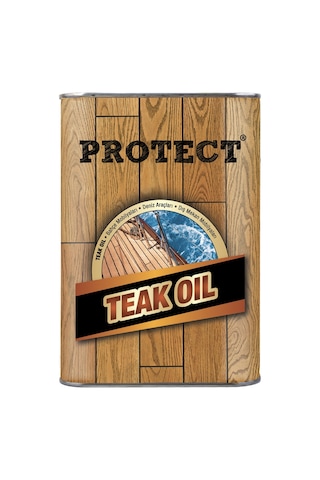 Ünlü Protect Teak Oil (1. Kalite Tik Yağı) 5L Tik