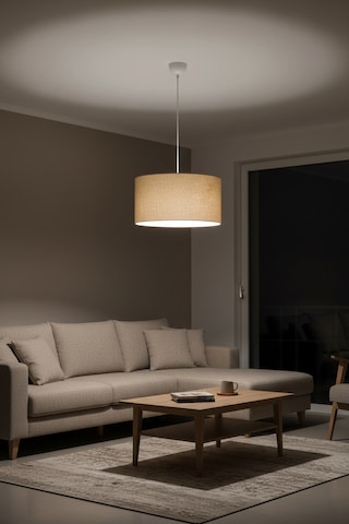 Testa Sarkıt Avize Beyaz-jüt 38x21x70