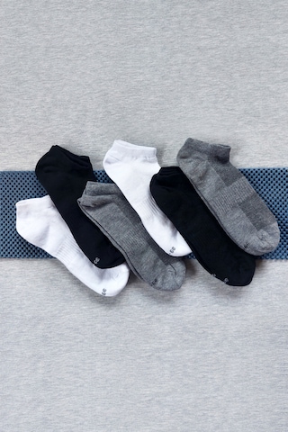 Sensu Iç Giyim File Örgü Unisex 6'lı Patik Çorap Crp2162 Çok Renkli