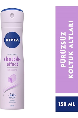 Nivea Double Effect 48H Kadın Sprey Deodorant 150 ML