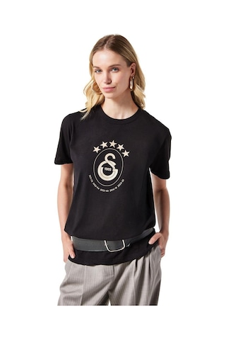 Gsstore Galatasaray 5 Yıldız T-shirt - E251352-1-10638 Siyah