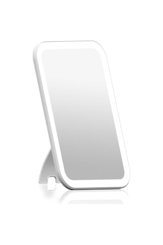 Polosmart Psc 20 Şarjlı Led Işıklı Makyaj Aynası Beyaz