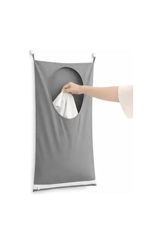 Kapı Arkası Kirli Çamaşır Torbası 75x50 Cm Duvara Asılabilir Oyuncak Ve Çamaşır Düzenleyici, Fermuarlı A