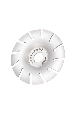 Symbee 125mm Paslanmaz Çelik Açı Grinder Aksesuarı - 12 Dişli Ahşap Oyma Ve Düzenleme Diski, Hafif Ve Kolay Kurulum