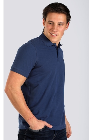 Lee Cooper Twıns 1 Erkek Pike Polo Yaka T-Shırt Gece Mavisi-17943-Gece Mavisi Saks Mavi