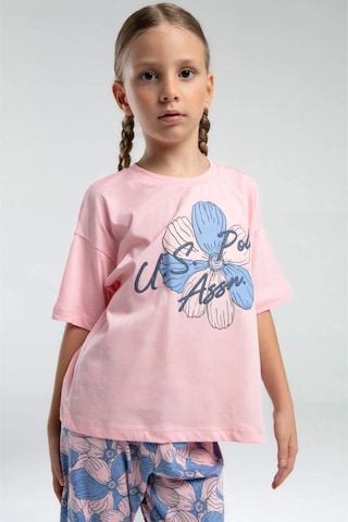 U.S. Polo Assn. U.s. Polo Assn Pijama Takımı Usb2077 Somon