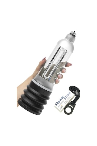 Truva Shop Lovemate Hydromax X30 Sulu Vakum Penis Pompası (Şeffaf) Bathmate