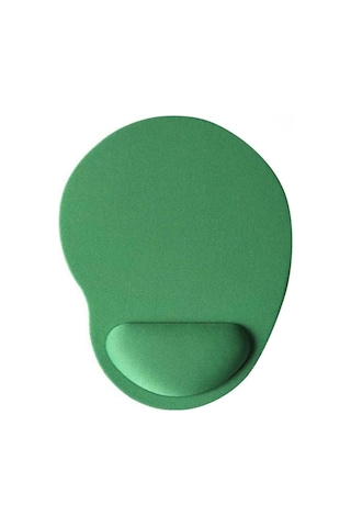 Bilek Destekli Mouse Pad Kumaş Yüzey Kaymaz Alt Taban Kullanıcı Dostu Şık Ve Rahat Tasarım Fare Altlığı Yeşi