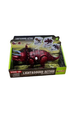 Sh40652 Kurmalı Işıklı Sesli Yürüyen Dinozor