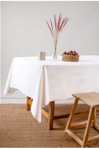 Wellstil Premium Masa Örtüsü Koyu Kahve